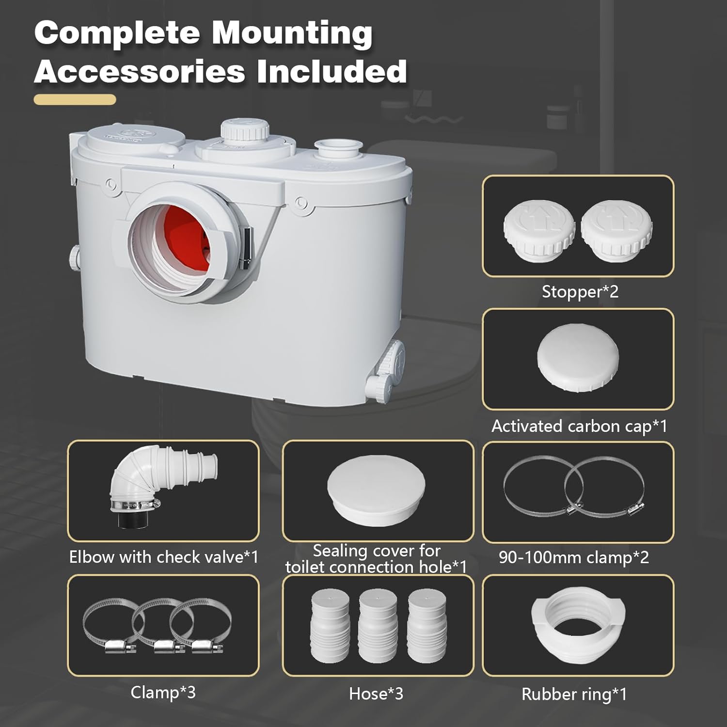FLO500-B PatioZones 500W Macerator Pump